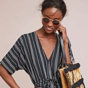 Anthropologie | Beachgold Romper | XS